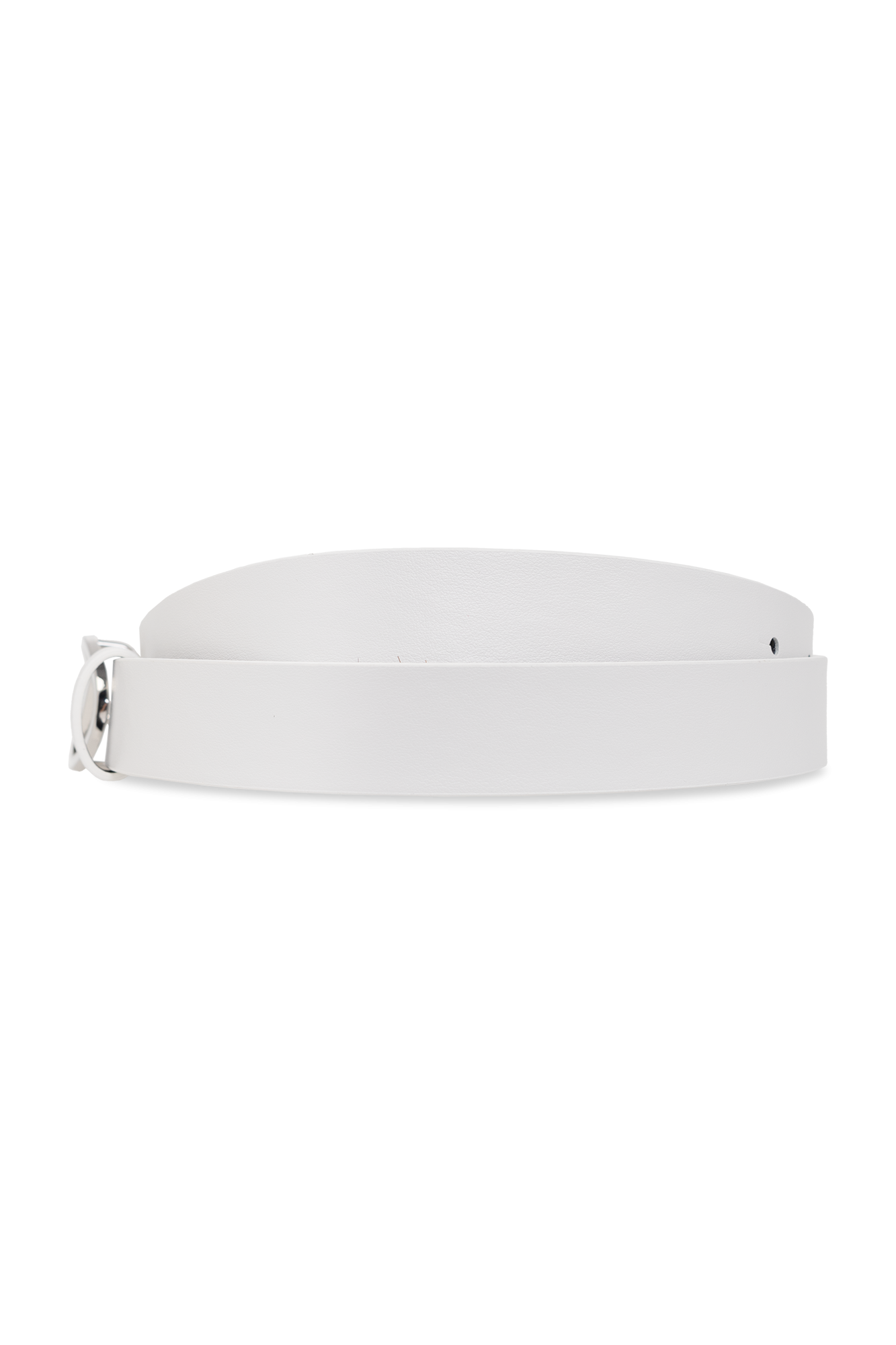 トップス S logo belt tops white BKE Double Circle Belt - Women's Belts in White Silver | Buckle